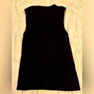 Sleeveless Black blouse